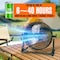 Iliving 12 in. Rechargeable Battery-Operated Camping Floor Fan, Portable Outdoor Fan with Lithium Battery ILG8RX12 - alternate 3